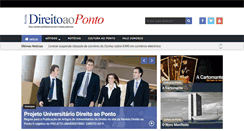Desktop Screenshot of direitoaoponto.com.br